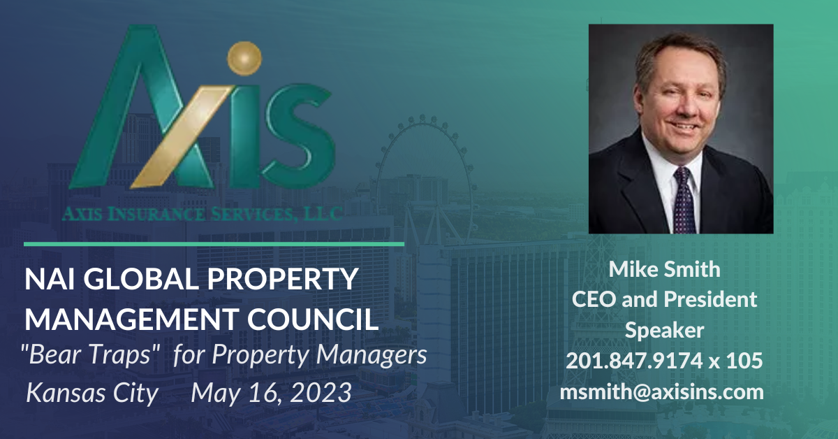 Mike Smith to speak at NAI Global Property Management Meeting